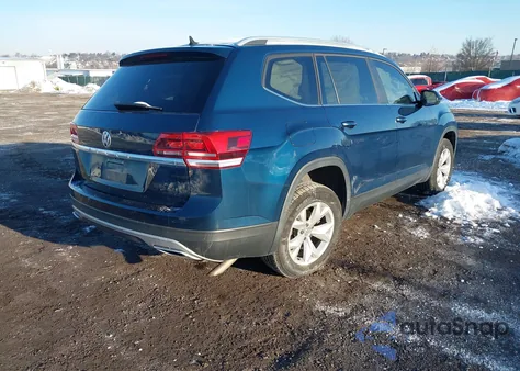 2019 Volkswagen Atlas 3.6L V6 Se W/Technology from USA, damaged, VIN 1V2WR2CA4KC608829